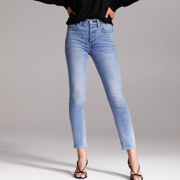Aritzia Denim - Denim Forum Aritzia Yoko High Rise Slim Size 25